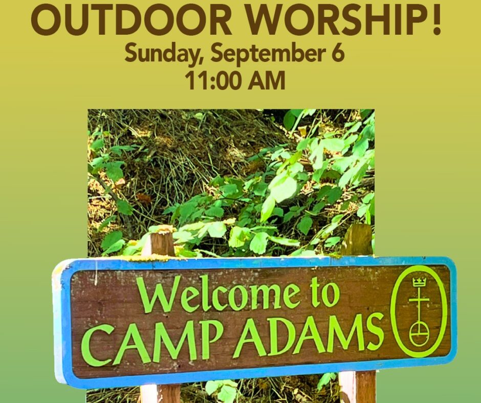Sunday at Camp Adams Sunday at Camp Adams